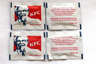 肯德基湿纸巾高清图片赏析与制造商探秘——佛山市康德信湿巾卫生用品公司